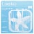 Lasko® Air Circulating Box Fan - White Perspective: front