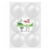 FloraCraft SmoothFoM Ball 6/Pkg-2.8 Perspective: front