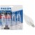 Philips DuraMax 60-Watt Candelabra Base BA9 Bent Tip Candle Light Bulbs Perspective: front