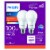 Philips 14-Watt (100-Watt) A19 LED Light Bulbs Perspective: front