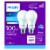 Philips 13.5-Watt (100-Watt) A19 LED Light Blulbs Perspective: front