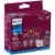 Philips 3.3-Watt (40-Watt) Candelabra Base Blunt Tip Candle B11 LED Light Bulbs Perspective: front