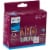 Philips 3.3-Watt (40-Watt) Medium Base Blunt Tip Candle LED Light Bulbs Perspective: front