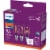 Philips 3.3-Watt (40-Watt) Candelabra Base Blunt Tip Candle B11 LED Light Bulbs Perspective: front