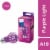 Philips 4-Watt (40-Watt) A19 LED Purple Party Light Bulb Perspective: front