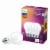 Philips 8-Watt (60-Watt) A19 LED Dimmable Flicker Free Light Bulb - Soft White (2700K) Perspective: front