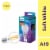 Philips Dusk to Dawn, 60Watt Replacement, A19 LED, Soft White, Clear Glass, Non-Dimmable Light Bulb Perspective: front