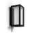 Hue 1745930V7 Impress Outdoor Wall Light - Black Perspective: front