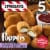 TGIF Cream Cheese Stuffed Jalapeno Poppers Frozen Snacks with Raspberry Habanero Dip Perspective: front