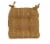 Brentwood Bradshaw Chenille Chair Pad Perspective: front
