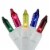 Sienna 300-Count Shimmering Multi-Color Mini Christmas Icicle Light Set, 8.5ft White Wire Perspective: front