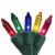 Sienna 200-Count Multi-Color Mini Christmas Light Set, 53.5ft Green Wire Perspective: front