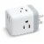 iLive AC Cube 3-AC & 2-USC Sockets Perspective: front
