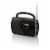 GPX AM/FM Portable Shortwave Radio - Black Perspective: front