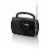 GPX AM/FM Portable Shortwave Radio - Black Perspective: front