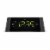 Cb360b Voice Assistant Alarm Clock Radio Perspective: front