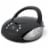 GPX BC112B CD Boombox AM/FM Radio - Black Perspective: front