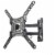 Anchor TM45B Full Motion Tilt and Swivel 65" TV Mount Perspective: front