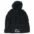 iLive Wireless Music Bluetooth Knit Beanie - Black Perspective: front