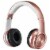 iLive IAHB239RGD Bluetooth Headphones - Rose Gold/White Perspective: front