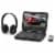 GPX PDB1077B 10" Portable DVD Player with Bluetooth Headphones Perspective: front