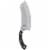 Oklahoma Joe's Blacksmith 2-in-1 BBQ Cleaver/Chef Knife Set Perspective: front