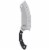 Oklahoma Joe's Blacksmith 2-in-1 BBQ Cleaver/Chef Knife Set Perspective: front