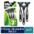 Gillette Mach3 3 Blade Sensitive Men's Disposable Razors Perspective: front