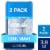Gillette ClearShield for Men Antiperspirant Deodorant Clear Gel Cool Wave Scent 2-Pack Perspective: front
