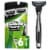 Gillette Mach3 Men's Sensitive Skin 3-Blade Disposable Razors Perspective: front