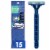 Gillette Men's Sensor2 Plus Pivoting Head Disposable Razor Perspective: front