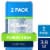 Gillette Power Rush Clear Gel Twin Pack Antiperspirant and Deodorant Perspective: front