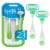Gillette Venus Extra Smooth Green Disposable Women's Razors Perspective: front