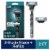 Gillette Mach3 Men's 3-Blade Razors Handle and Blade Refill Cartridges Perspective: front