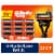 Gillette Fusion5 Razor Refills for Men, Precision Trimmer, 5-Blade Razor Blades for Close Shave Perspective: front