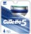 Gillette® 5 Refill Cartridges Perspective: front