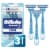 Gillette Sensor3 Cool Men's Disposable Razors Perspective: front