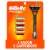 Gillette Fusion5 Men's Razors Handle and Blade Refill Cartridges Value Pack Perspective: front