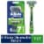 Gillette Sensor3 Sensitive Men's Disposable Razors Perspective: front