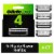 Gillette Labs by Gillette Men's 5-Blade Razor Blade Refill Cartridges Perspective: front