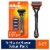 Gillette Fusion5 Men's 5-Blade Razors Handle and Blade Cartridge Refills Value Pack Perspective: front