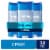 Gillette Clear Gel Antiperspirant and Deodorant for Men Cool Wave Scent 3.8 oz 3 Pack Perspective: front
