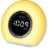iHome Bluetooth Color Changing Clock Radio & USB Perspective: front