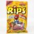 Rips® Rainbow Bite Sized Licorice Candy Bag Perspective: front