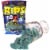 Rips® Blue Raspberry Bite Sized Licorice Candy Bag Perspective: front