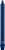 Colonial Candle® Classic Taper Candle - Indigo Blue Perspective: front