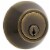 Atlas Antique Bronze Single Cylinder Deadbolt Perspective: front