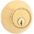 Atlas Polished Brass Single Cylinder Deadbolt Perspective: front