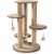 Prevue Pet Kitty Power Paws Multi-Tier Cat Scratching Post Perspective: front