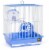 Prevue Pet Products Two Story Hamster Cage - Blue Perspective: front